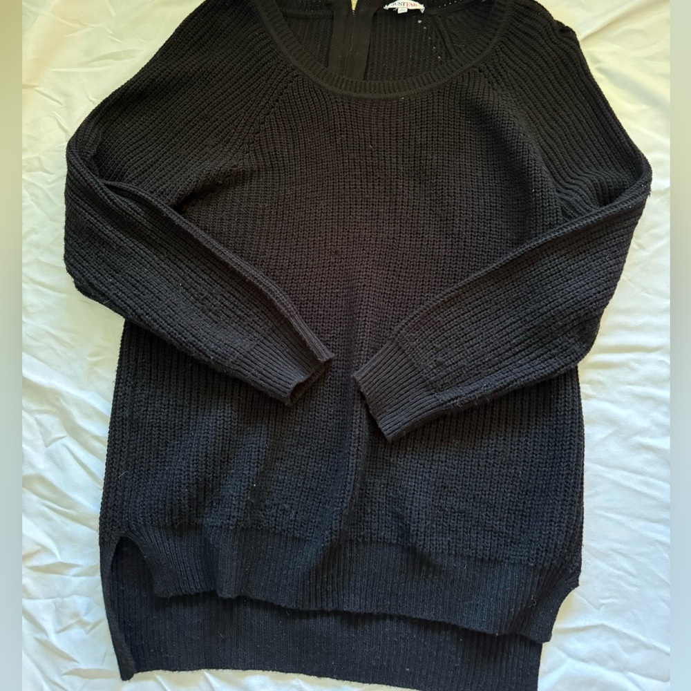 Black sweater